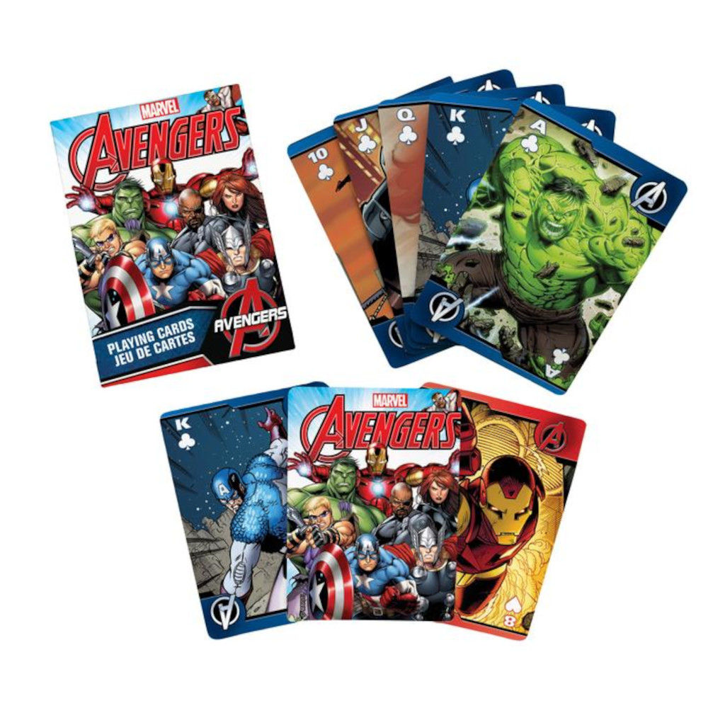 AVENGERS アベンジャーズ (2025年 新作 公開予定 ) THE AVENGERS PLAYING CARDS 公式 オフィシャル