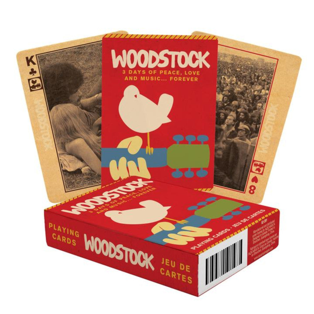 WOODSTOCK ウッドストック (55周年 ) - WOODSTOCK PLAYING CARDS / トランプ 【公式 / オフィシャル】