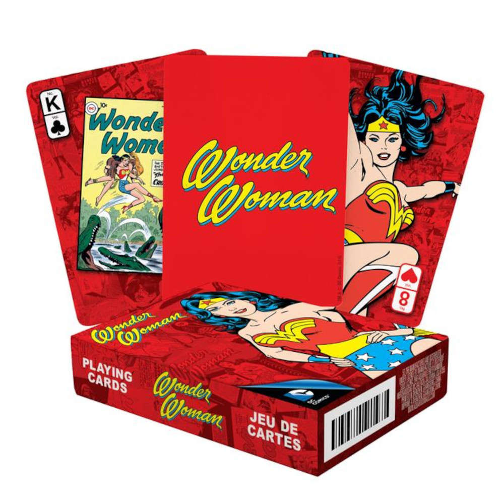 
                  
                    WONDER WOMAN ワンダーウーマン - RETRO WONDER WOMAN PLAYING CARDS / トランプ 【公式 / オフィシャル】
                  
                