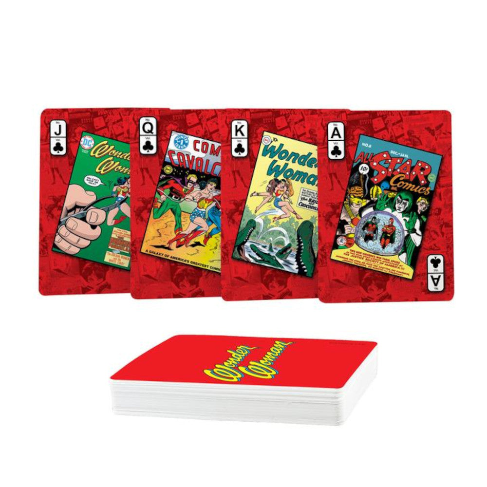 
                  
                    WONDER WOMAN ワンダーウーマン - RETRO WONDER WOMAN PLAYING CARDS / トランプ 【公式 / オフィシャル】
                  
                