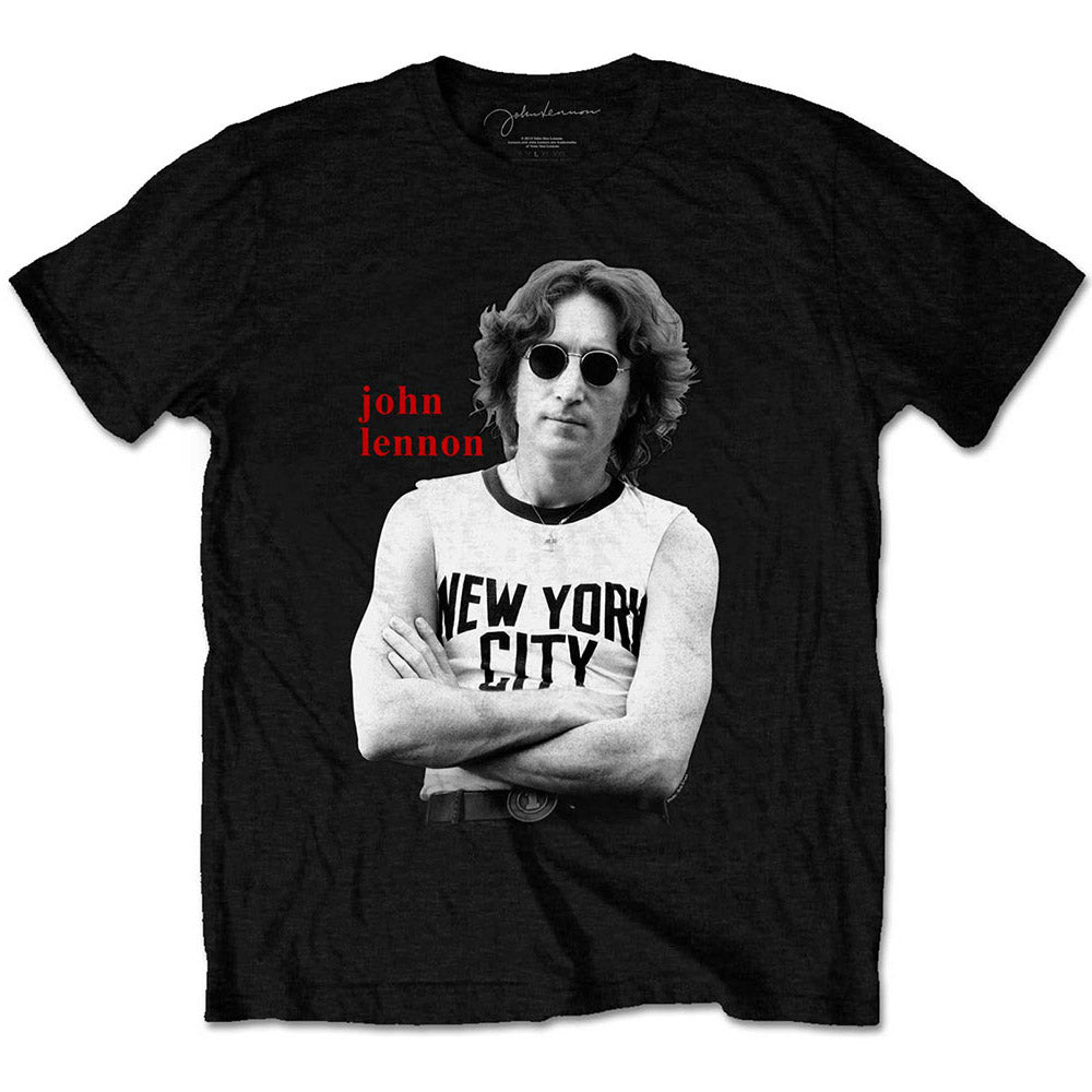 JOHN LENNON ジョンレノン - New York City B&W / Tシャツ / メンズ 【公式 / オフィシャル】