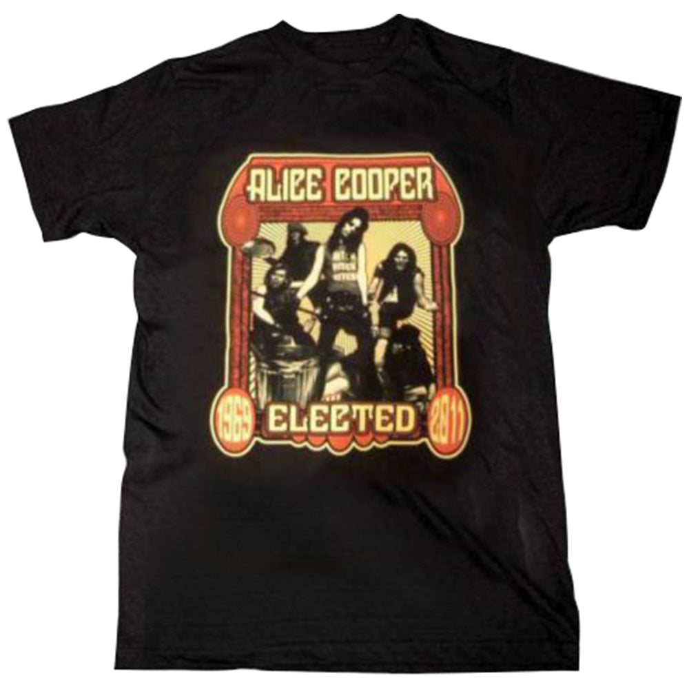 ALICE COOPER アリスクーパー ELECTED BAND Tシャツ メンズ 公式 オフィシャル