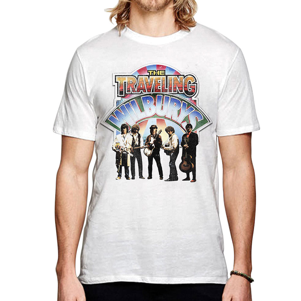 GEORGE HARRISON ジョージハリスン - Traveling Wilburys: Band Photo / Tシャツ / メンズ 【公式 / オフィシャル】