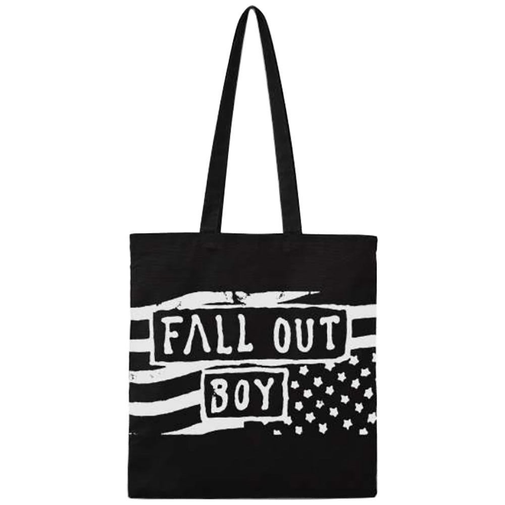 FALL OUT BOY フォールアウトボーイ - FLAG / プレミアムクオリティ / トートバッグ 【公式 / オフィシャル】