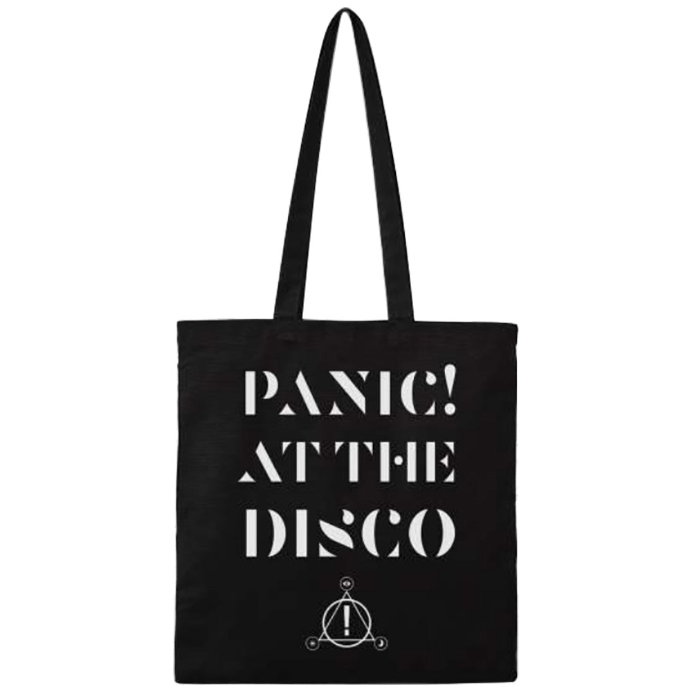 PANIC! AT THE DISCO パニックアットザディスコ (結成 20周年 ) - DEATH OF A BACHELOR / プレミアムクオリティ / トートバッグ 【公式 / オフィシャル】