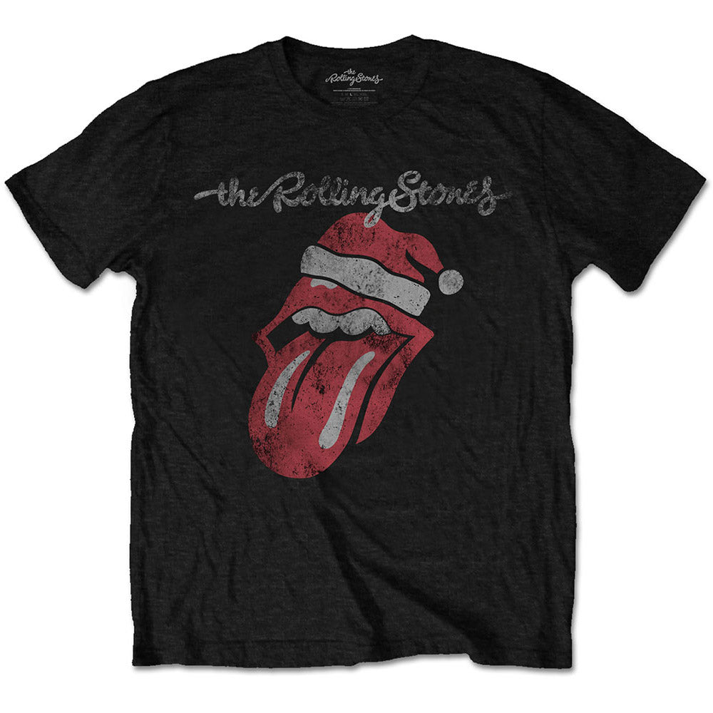 ROLLING STONES ローリングストーンズ (デビュー作 60周年 ) - 【クリスマス限定】Santa Lick / Tシャツ / メンズ 【公式 / オフィシャル】