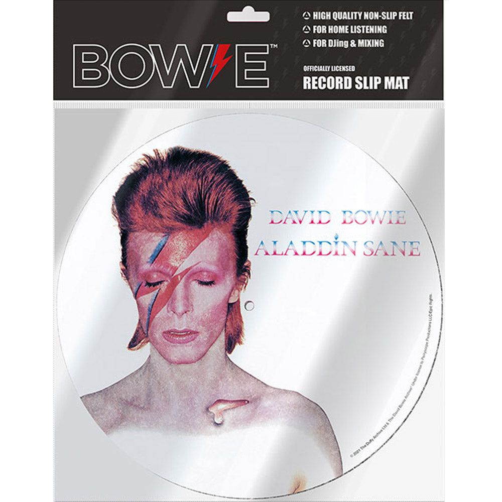 DAVID BOWIE デヴィッドボウイ Aladdin Sane スリップマット 公式 オフィシャル