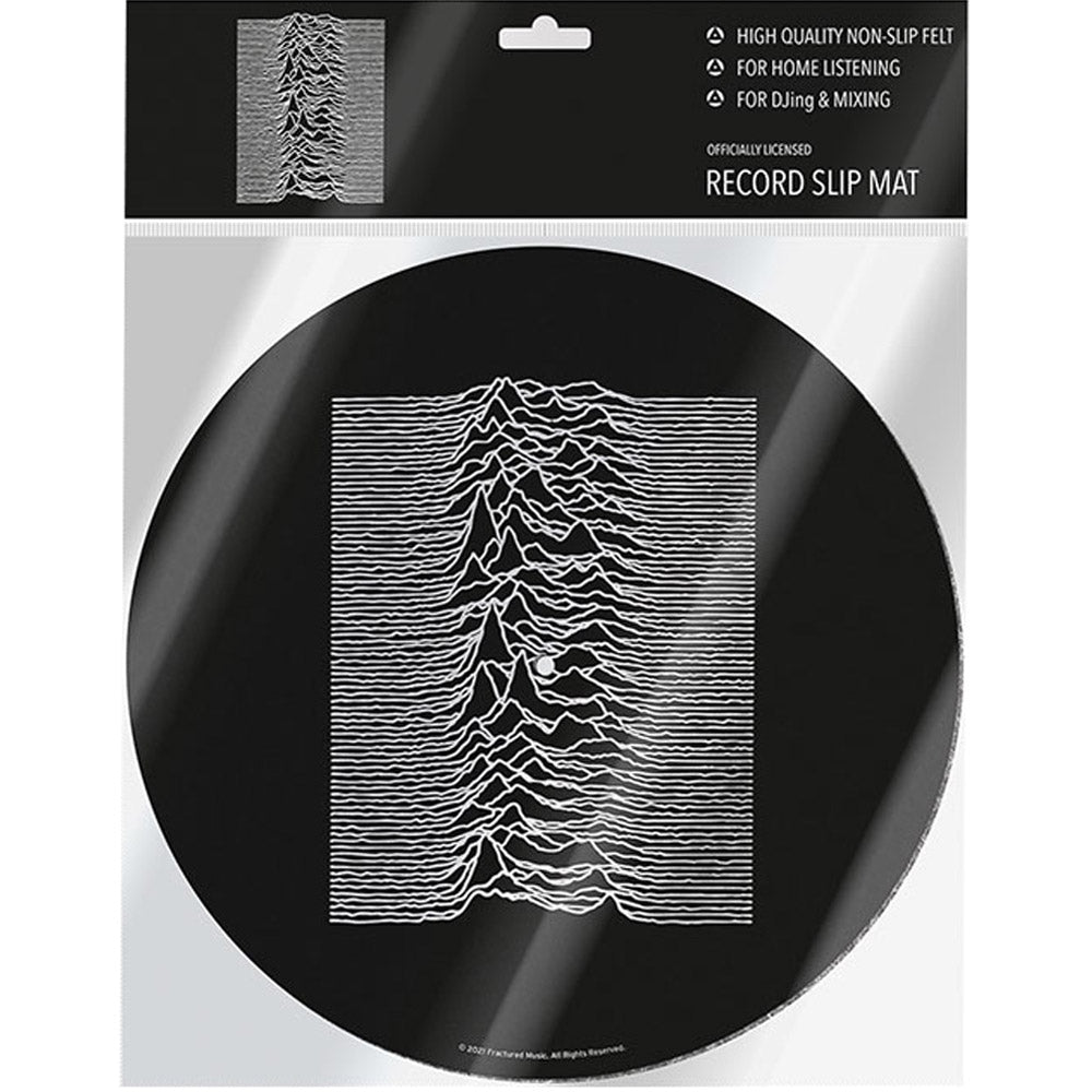 JOY DIVISION ジョイディビジョン (デビュー 45周年 ) - Unknown Pleasures / スリップマット 【公式 / オフィシャル】