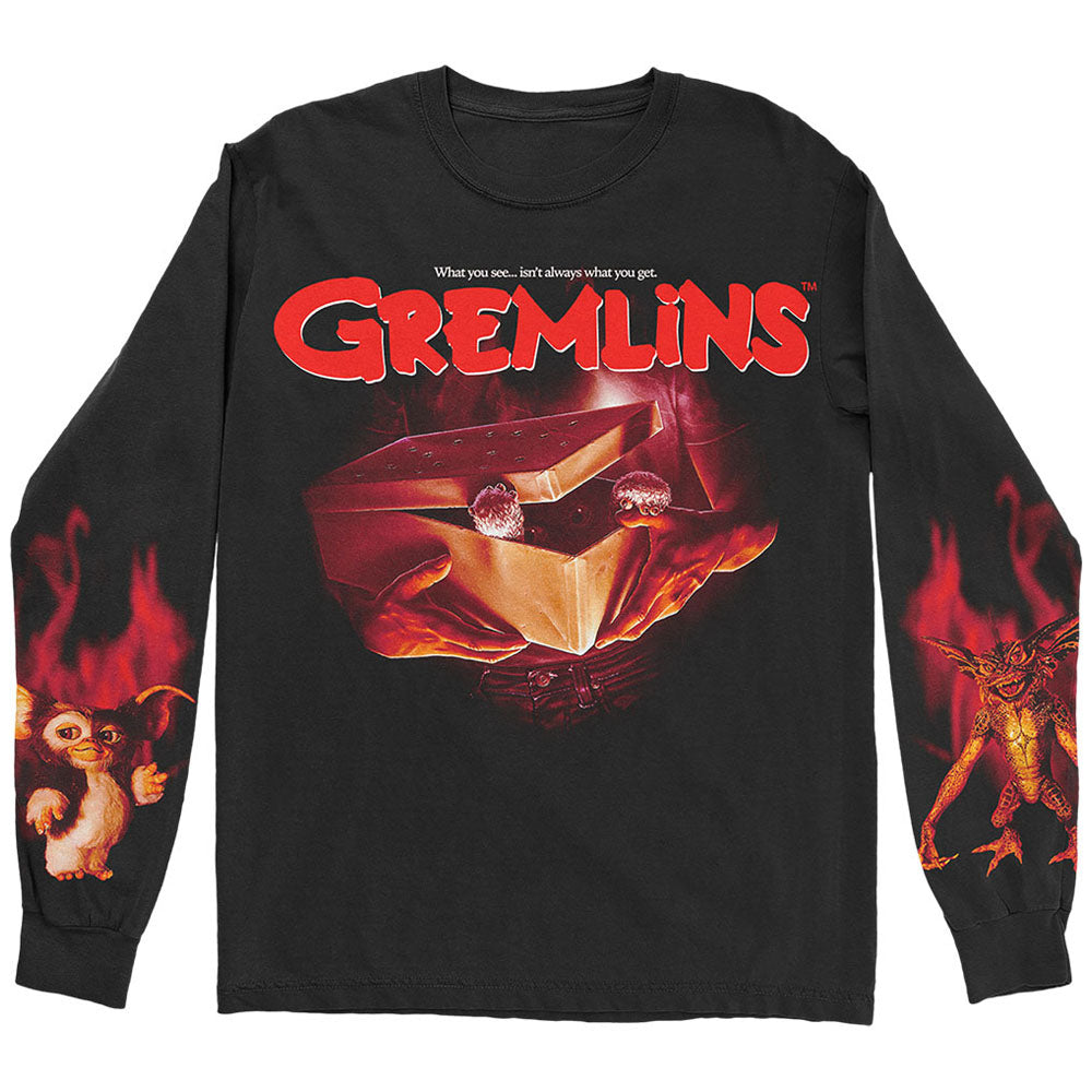 GREMLINS グレムリン - Gremlins What It Seems / 長袖 / アームプリントあり / Tシャツ / メンズ 【公式 / オフィシャル】