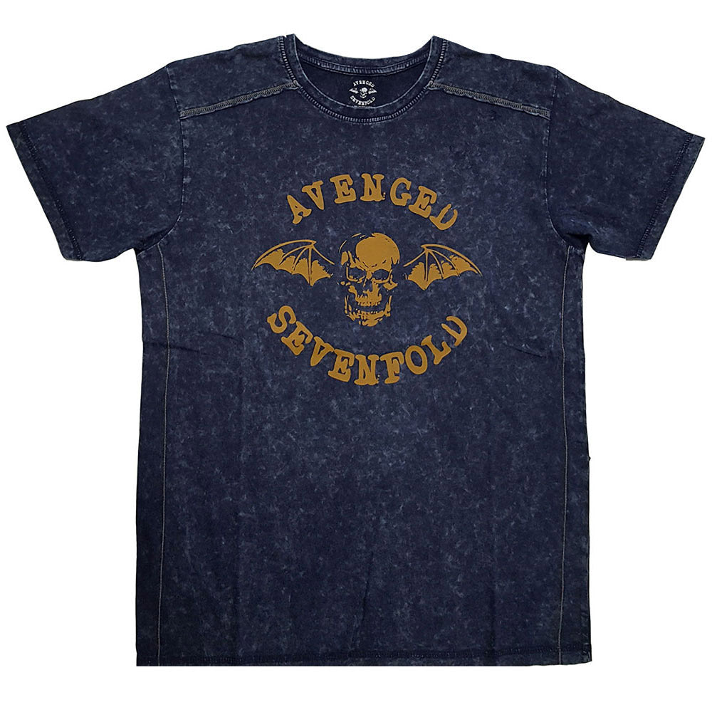 AVENGED SEVENFOLD アヴェンジドセヴンフォールド Logo / Black Label Snow Wash  公式 