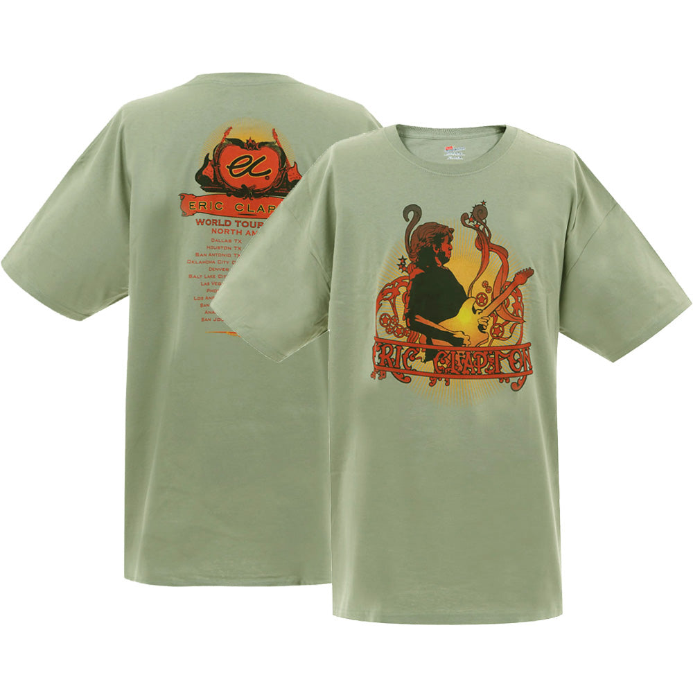 
                  
                    ERIC CLAPTON エリッククラプトン - コンサート会場限定商品 2006 / 07 Green Fire Tour / バックプリントあり / Tシャツ / メンズ 【公式 / オフィシャル】
                  
                