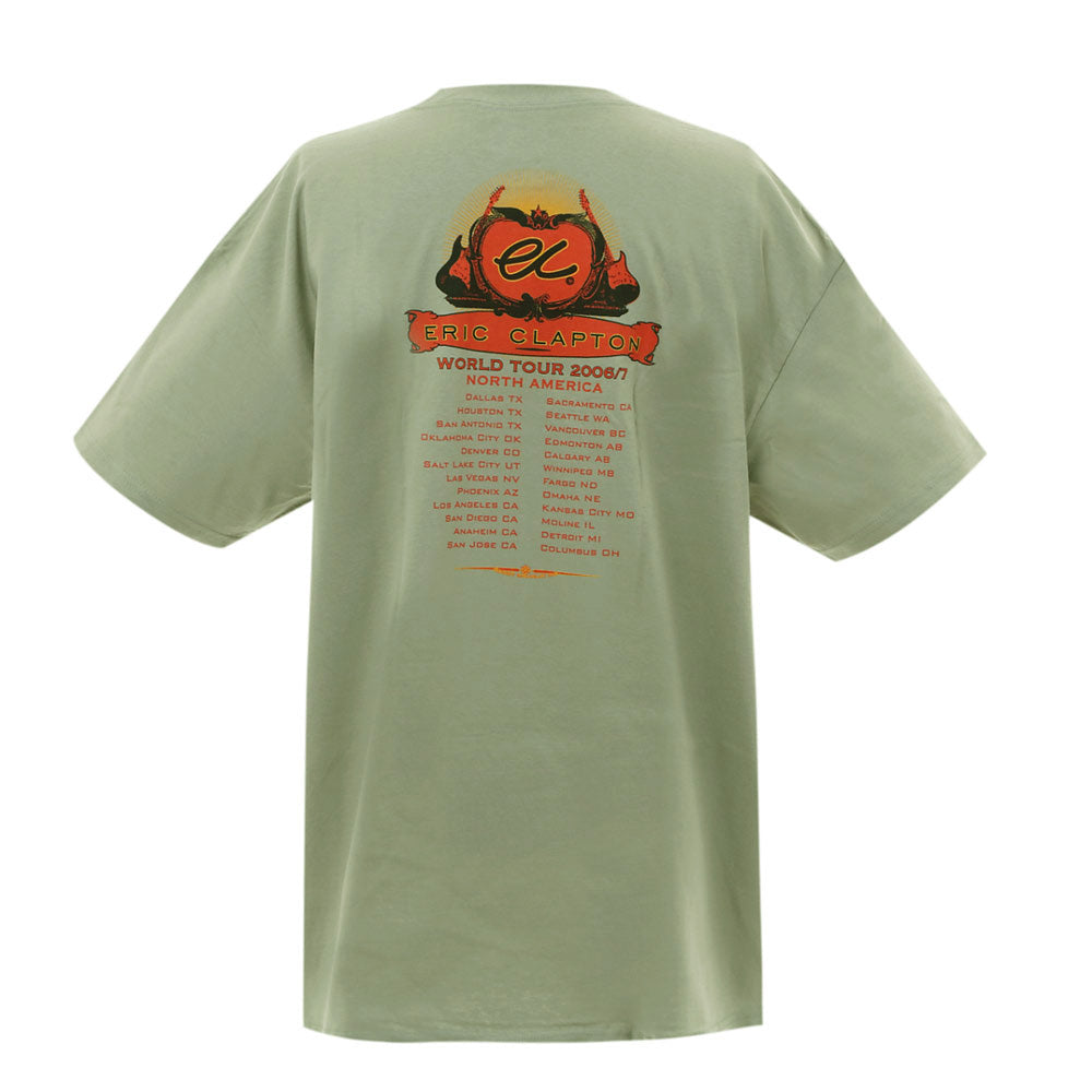 
                  
                    ERIC CLAPTON エリッククラプトン - コンサート会場限定商品 2006 / 07 Green Fire Tour / バックプリントあり / Tシャツ / メンズ 【公式 / オフィシャル】
                  
                