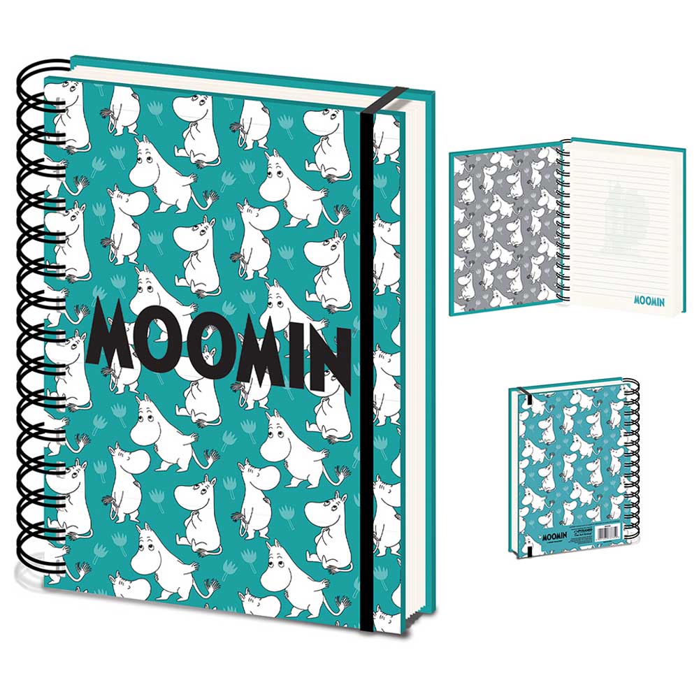 MOOMIN ムーミン - Moomin / A5 Wiro Notebook / ノート・メモ帳 【公式 / オフィシャル】