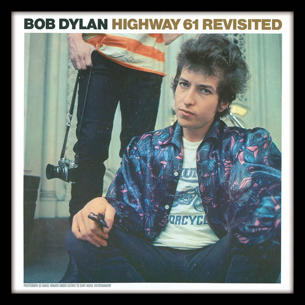 BOB DYLAN ボブディラン Highway 61 Revisited インテリア額 公式 オフィシャル