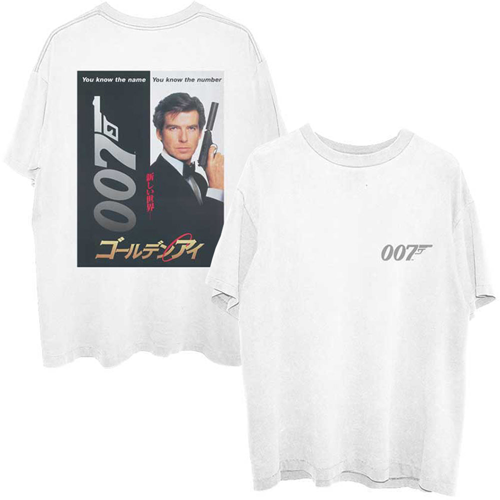 
                  
                    JAMES BOND ジェームズボンド - Goldeneye Japanese Poster / バックプリントあり / Tシャツ / メンズ 【公式 / オフィシャル】
                  
                