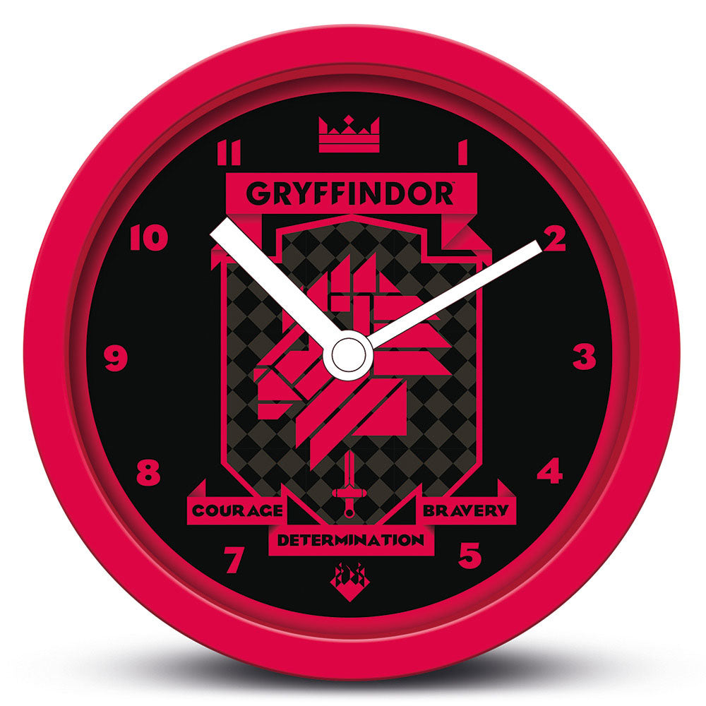 HARRY POTTER - Gryffindor Brutalist / Desk Clock