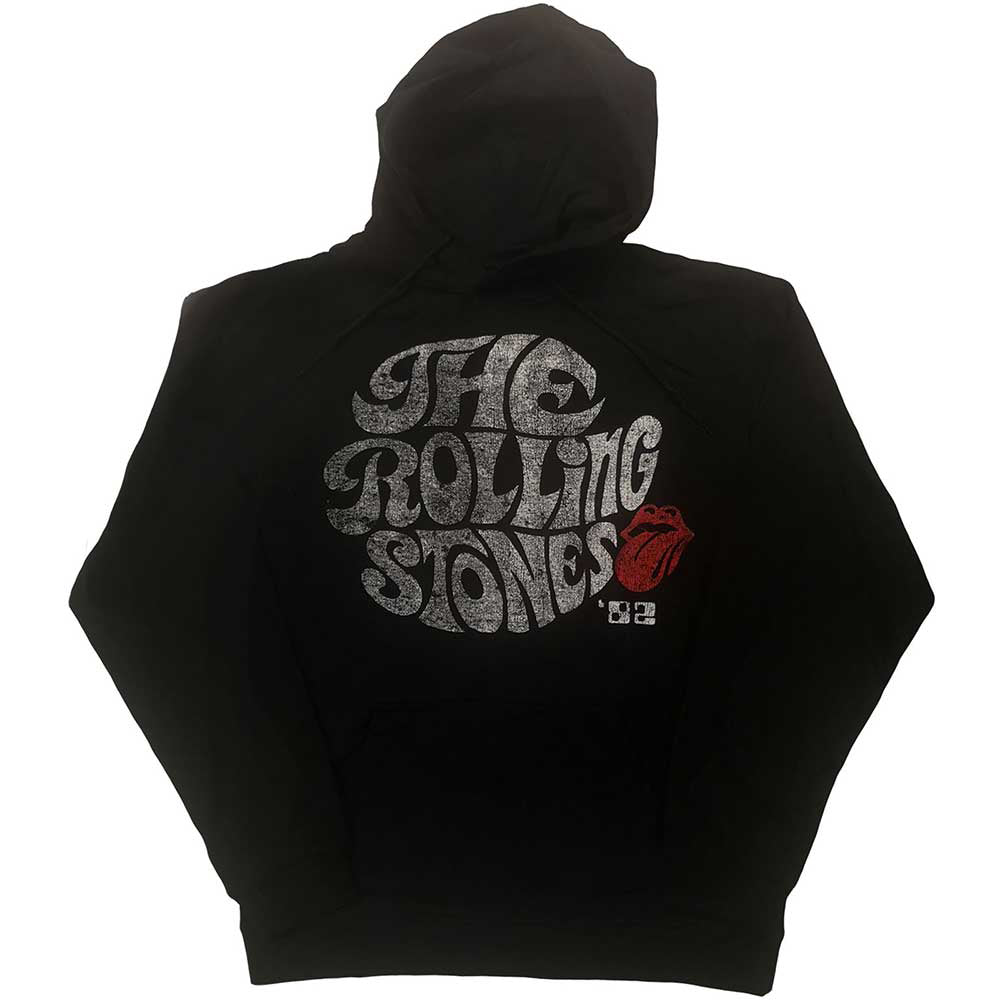 ROLLING STONES ローリングストーンズ (デビュー作 60周年 ) - Swirl Logo '82 / ECO-Pullover Hoodie / パーカー・スウェット / メンズ 【公式 / オフィシャル】