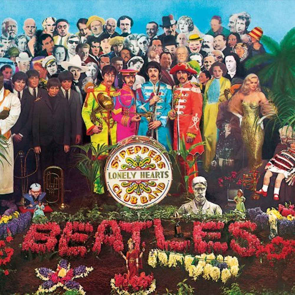 THE BEATLES - (ABBEY ROAD 55周年 ) - Wall Sign: Sgt Pepper