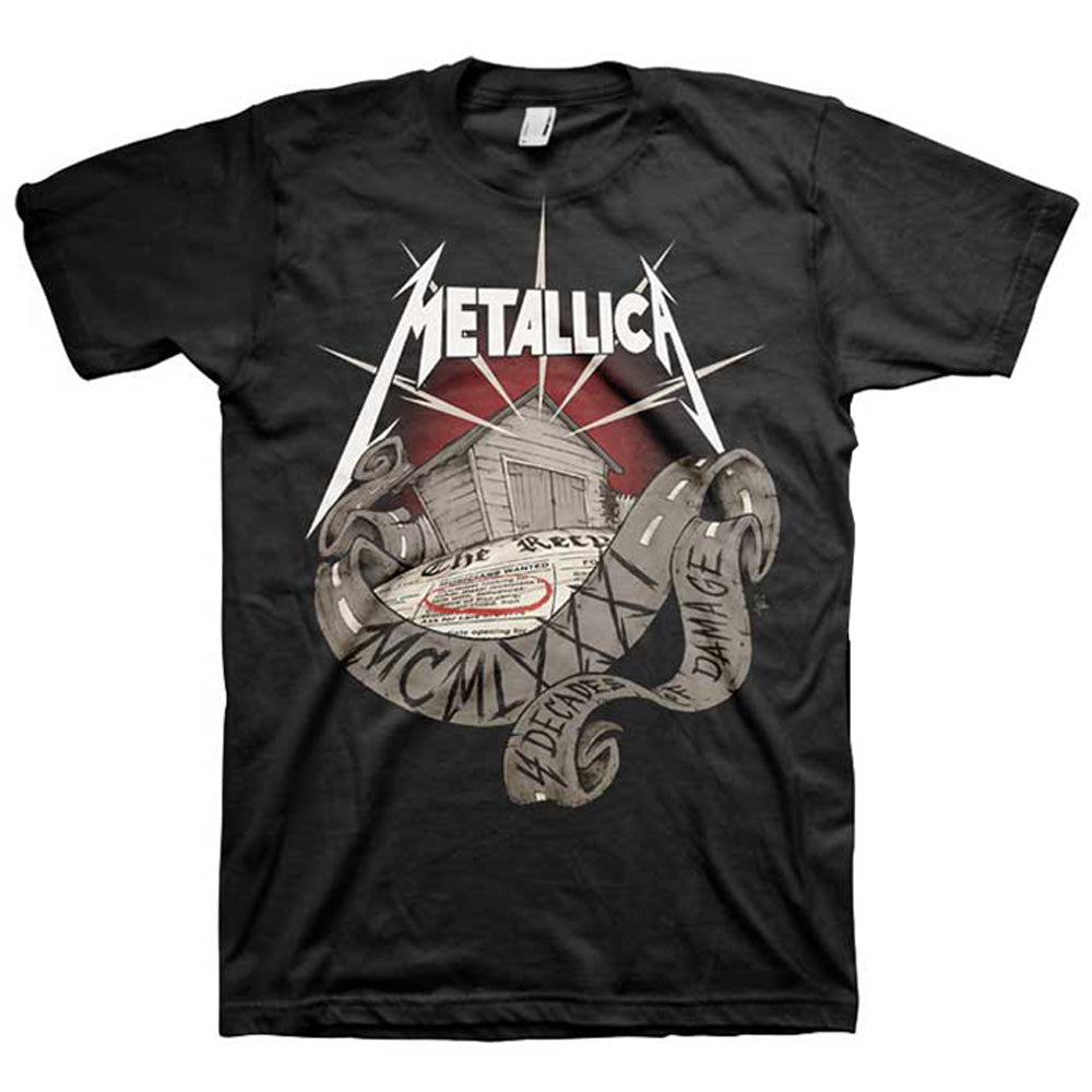 
                  
                    METALLICA メタリカ - 40th Anniversary Garage / バックプリントあり / Tシャツ / メンズ 【公式 / オフィシャル】
                  
                