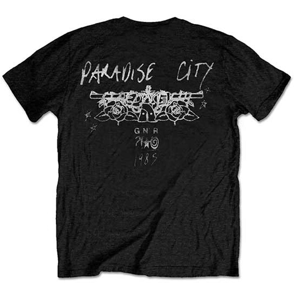 
                  
                    GUNS N ROSES ガンズアンドローゼズ - Paradise City Stars / バックプリントあり / Tシャツ / メンズ 【公式 / オフィシャル】
                  
                