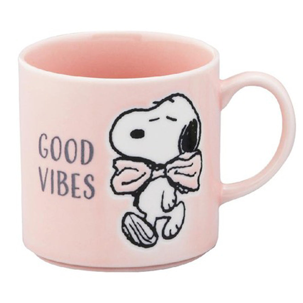 PEANUTS スヌーピー - 木箱入マグ / Good vibes / マグカップ 【公式 / オフィシャル】