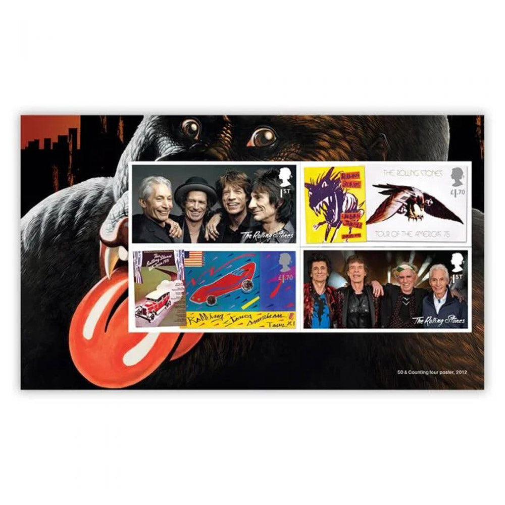 
                  
                    ROLLING STONES ローリングストーンズ (デビュー作 60周年 ) - Prestige Stamp Book / 貴重 / 切手・レター品 【公式 / オフィシャル】
                  
                