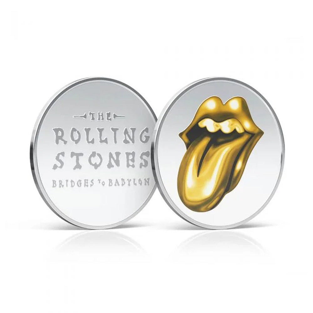 ROLLING STONES ローリングストーンズ (デビュー作 60周年 ) - Bridges to Babylon Tour Medal Cover / 世界限定10000個 / 貴重 / 切手・レター品 【公式 / オフィシャル】