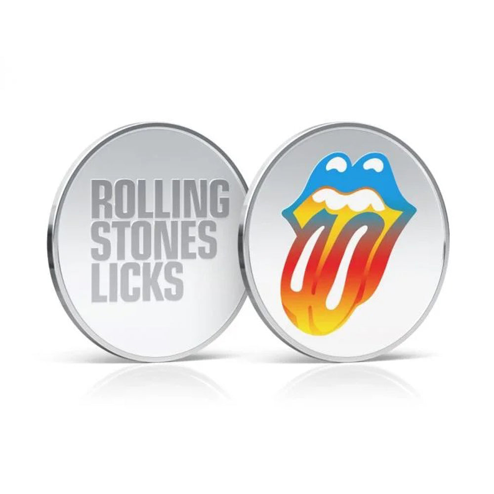 ROLLING STONES ローリングストーンズ (デビュー作 60周年 ) - Licks Tour Medal Cover / 世界限定10000個 / 貴重 / 切手・レター品 【公式 / オフィシャル】