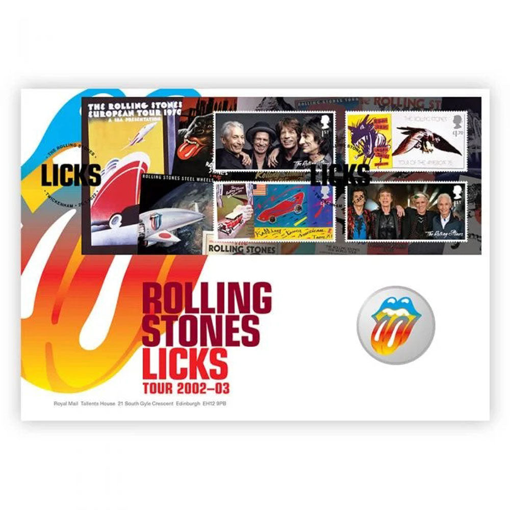 
                  
                    ROLLING STONES ローリングストーンズ (デビュー作 60周年 ) - Licks Tour Medal Cover / 世界限定10000個 / 貴重 / 切手・レター品 【公式 / オフィシャル】
                  
                