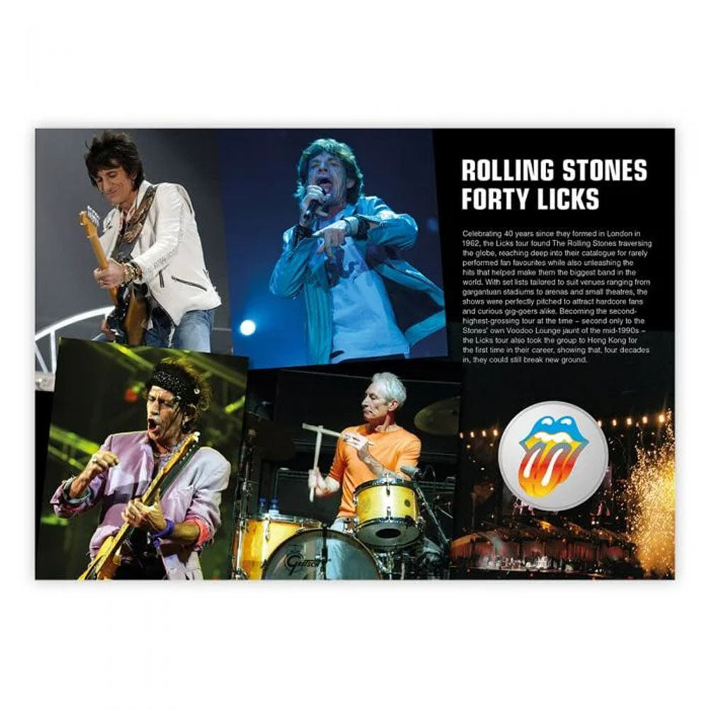 
                  
                    ROLLING STONES ローリングストーンズ (デビュー作 60周年 ) - Licks Tour Medal Cover / 世界限定10000個 / 貴重 / 切手・レター品 【公式 / オフィシャル】
                  
                