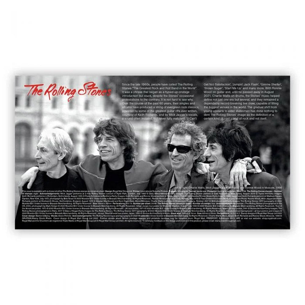 
                  
                    ROLLING STONES ローリングストーンズ (デビュー作 60周年 ) - First Day Envelope / 貴重 / 切手・レター品
                  
                