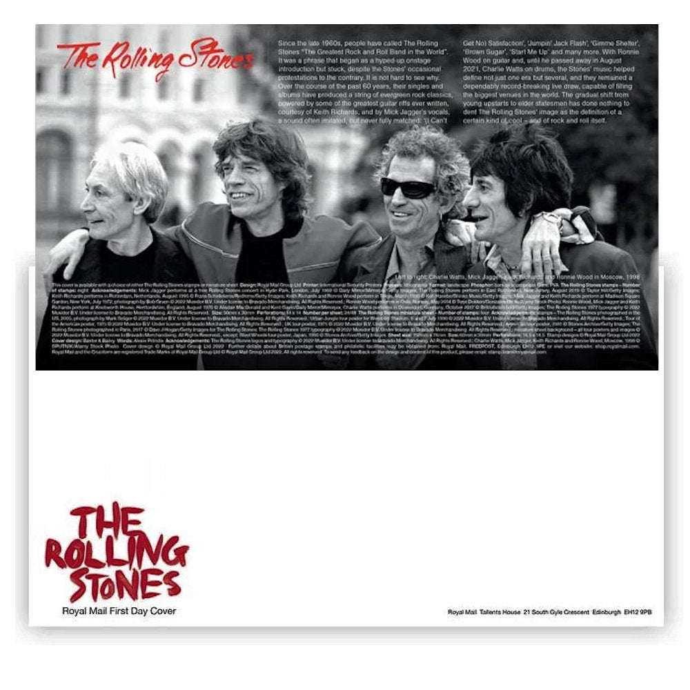 ROLLING STONES - (デビュー作 60周年 ) - First Day Envelope / 貴重