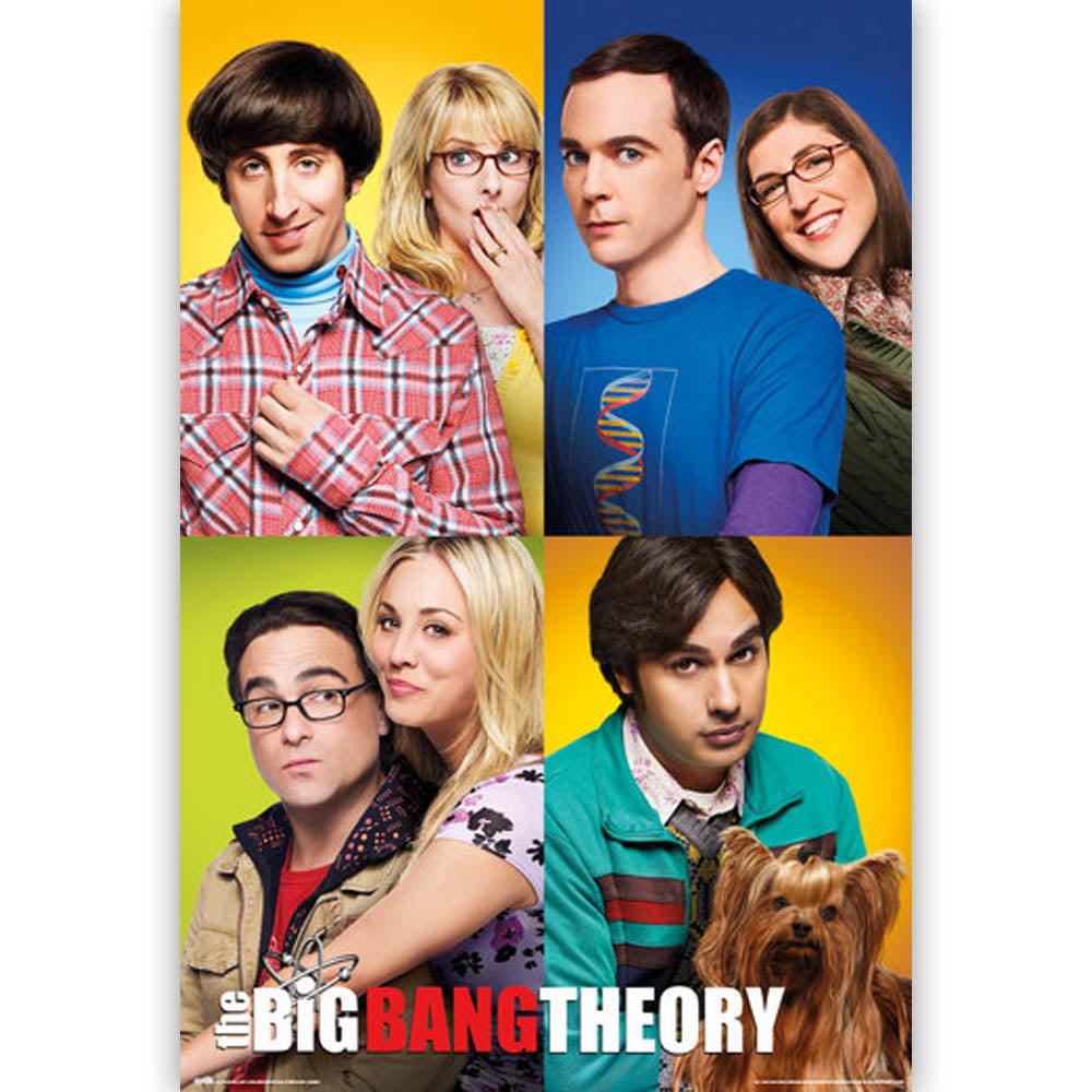 BIG BANG THEORY ビッグバンセオリー MOSAIC ポスター  公式 オフィシャル