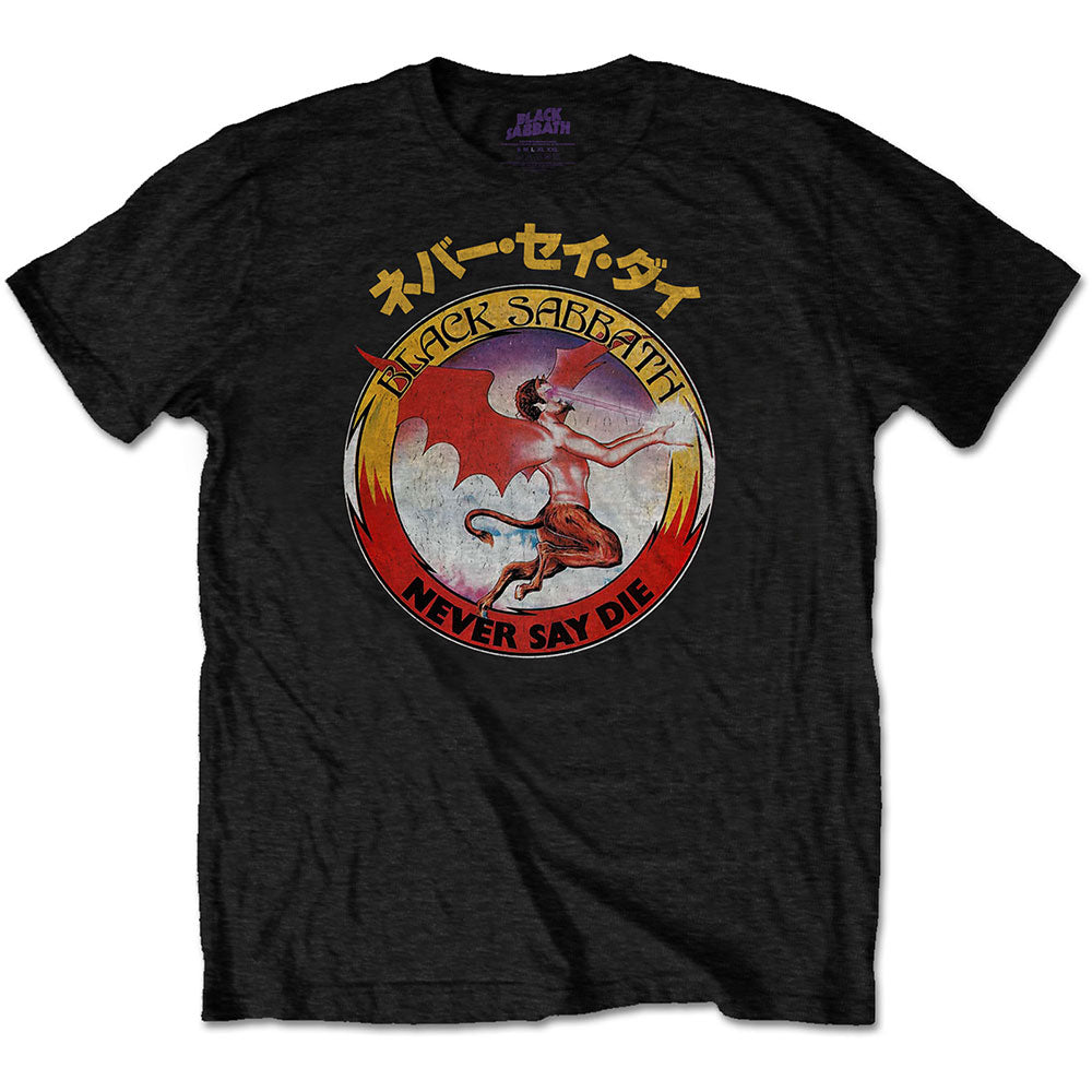 BLACK SABBATH ブラックサバス REVERSED LOGO Tシャツ メンズ  公式 オフィシャル