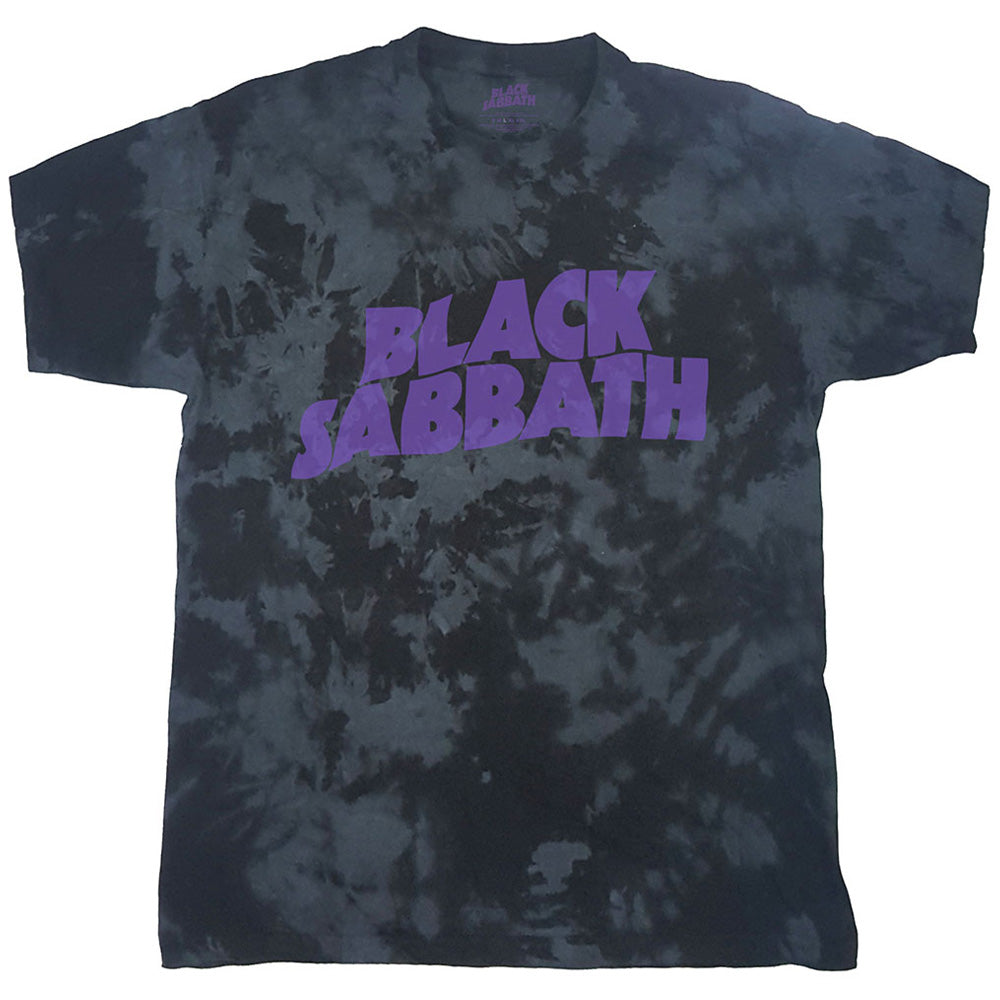 BLACK SABBATH ブラックサバス Wavy Logo タイダイ Tシャツ メンズ 公式 オフィシャル