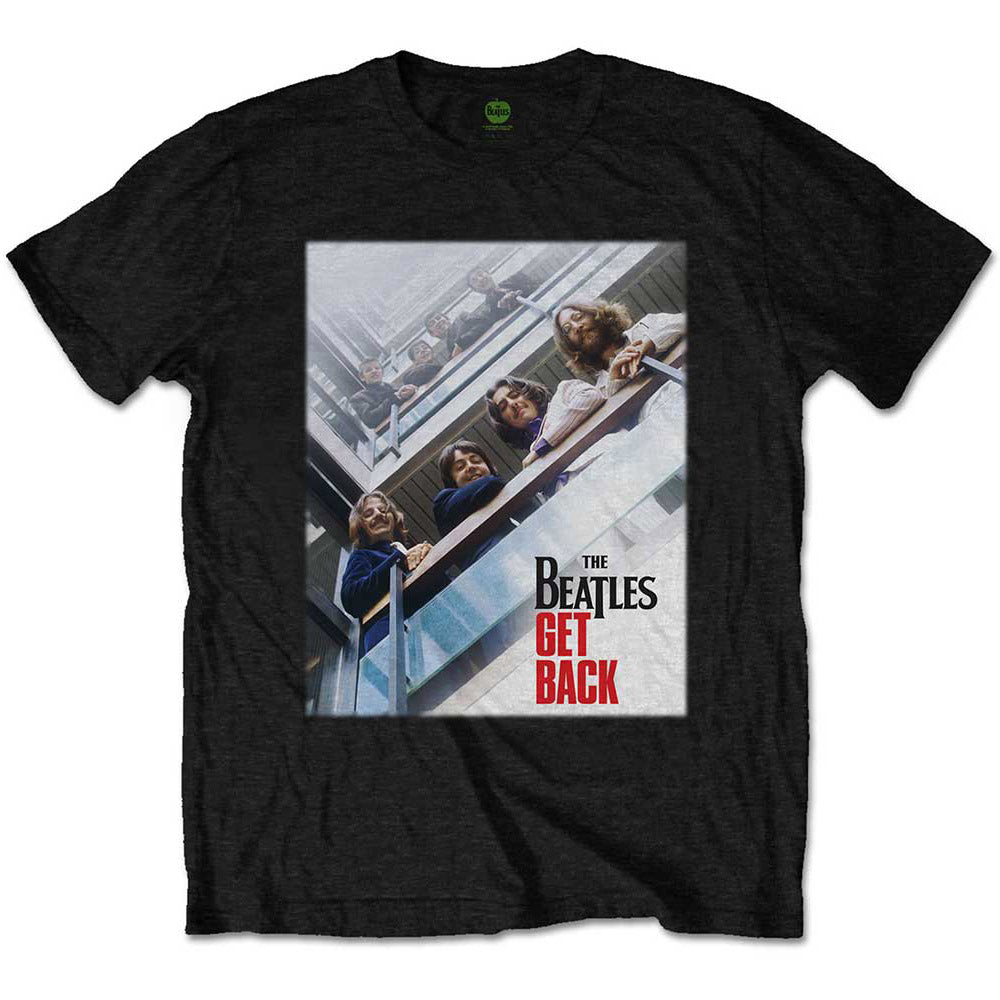 THE BEATLES ビートルズ (ABBEY ROAD 55周年 ) - Get Back Poster / Tシャツ / メンズ 【公式 / オフィシャル】