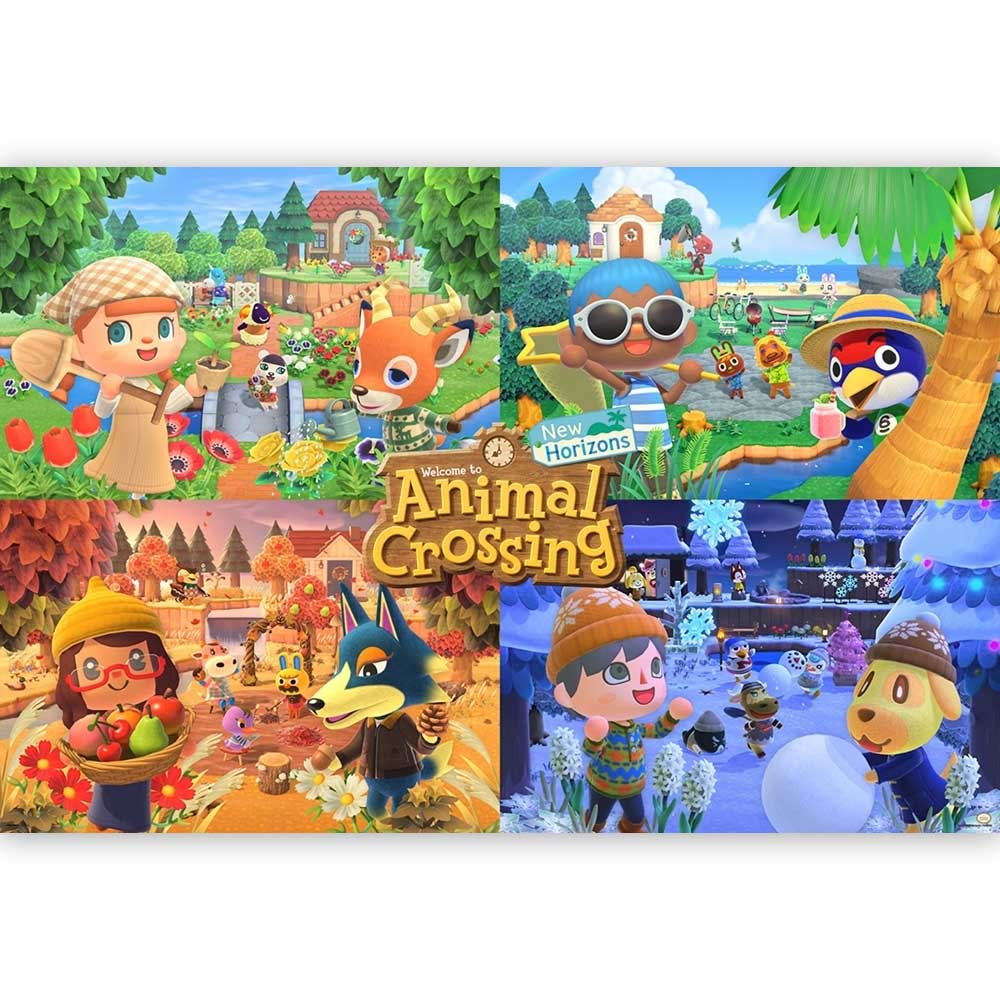 
                  
                    ANIMAL CROSSING どうぶつの森 New Horizons Four Seasons ポスター 公式 オフィシャル
                  
                