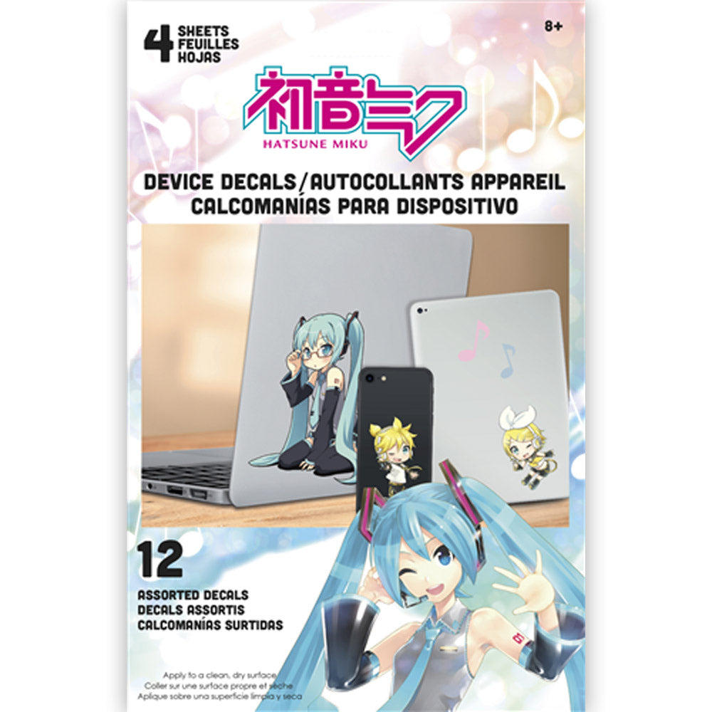 HATSUNE MIKU - DEVICE DECALS WITH FOIL / 12枚入り