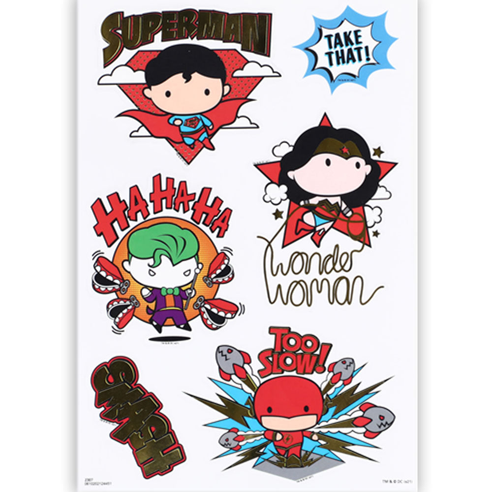 
                  
                    JUSTICE LEAGUE ジャスティスリーグ - CHIBI CHARACTERS DEVICE DECALS / 14枚入り / スマホ・ステッカー 【公式 / オフィシャル】
                  
                