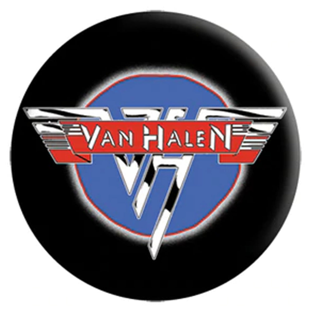 VAN HALEN ヴァンヘイレン (サミー&マイケル 来日 ) - Classic Logo / バッジ 【公式 / オフィシャル】