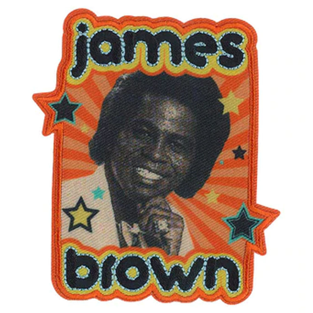 JAMES BROWN ジェームスブラウン - Stars / ワッペン 【公式 / オフィシャル】