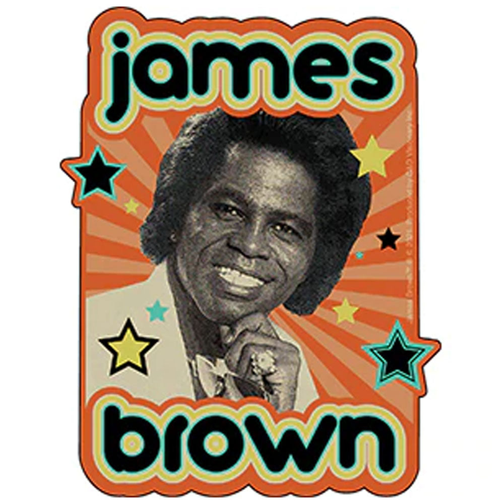 JAMES BROWN ジェームスブラウン - Stars / ステッカー 【公式 / オフィシャル】