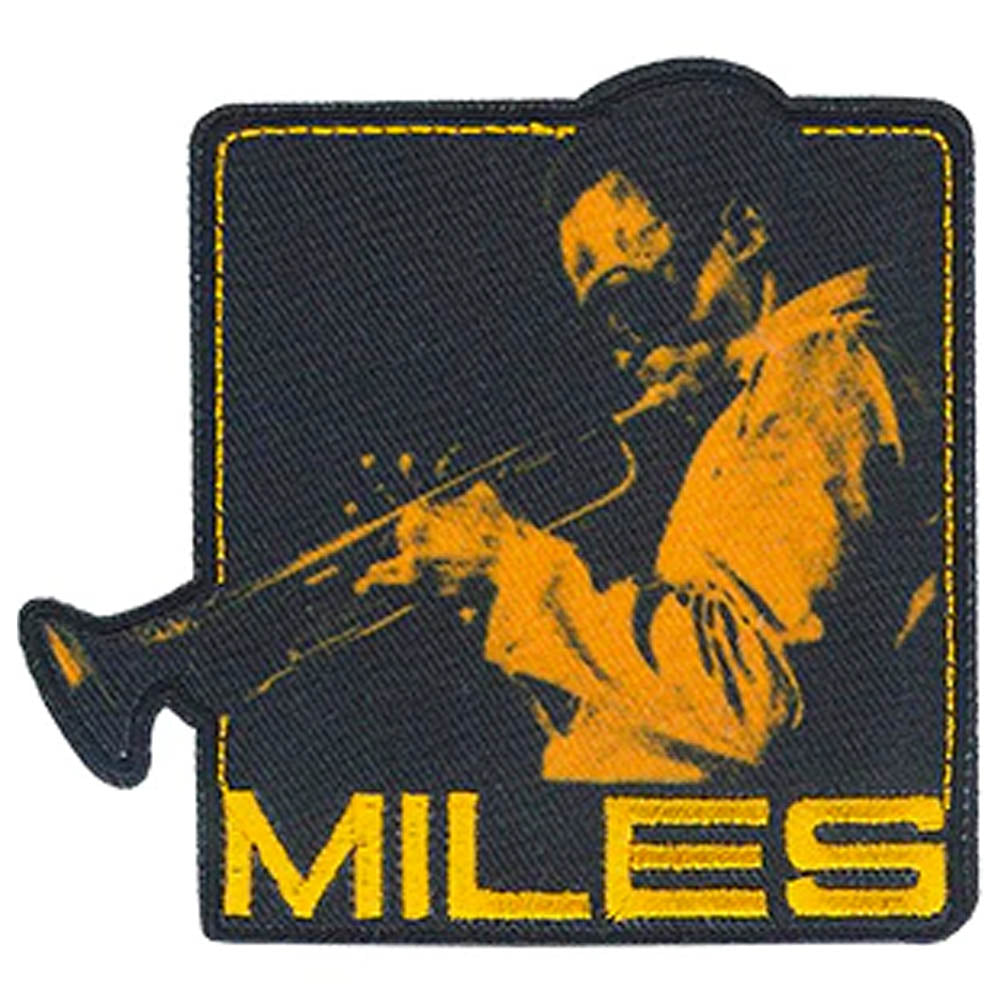 MILES DAVIS マイルスデイヴィス (初来日 50周年 ) - Trumpet / ワッペン 【公式 / オフィシャル】