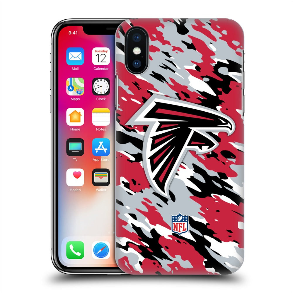 ATLANTA FALCONS（NFL） アトランタファルコンズ - Camou ハード case / Apple iPhoneケース 【公式 / オフィシャル】