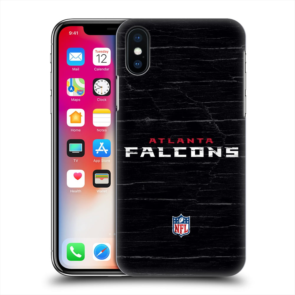 ATLANTA FALCONS（NFL） アトランタファルコンズ - Distressed ハード case / Apple iPhoneケース 【公式 / オフィシャル】