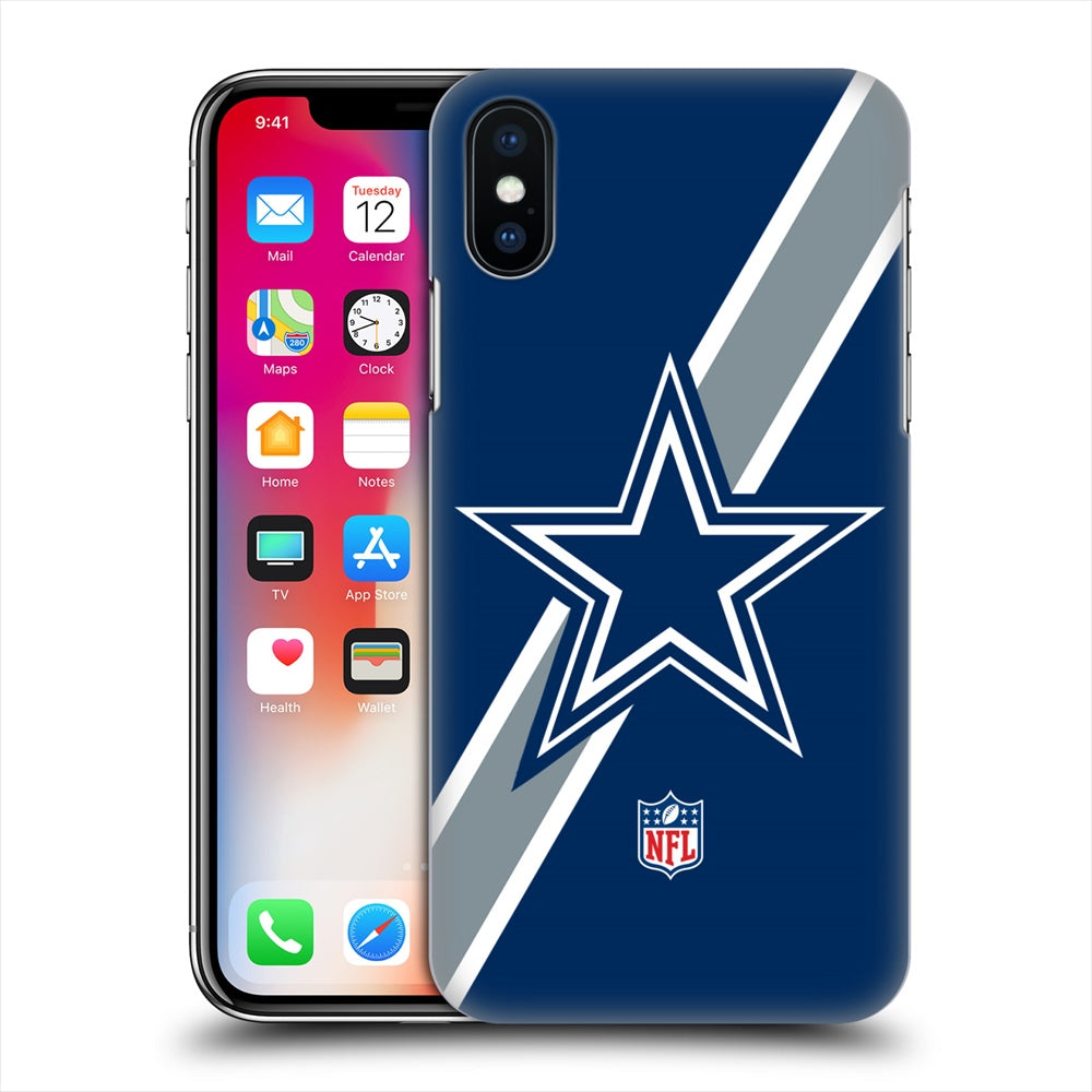 DALLAS COWBOYS（NFL） ダラスカウボーイズ - Stripes ハード case / Apple iPhoneケース 【公式 / オフィシャル】