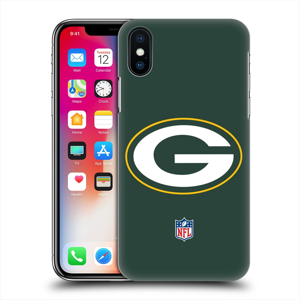 GREEN BAY PACKERS（NFL） グリーンベイパッカーズ - Plain ハード case / Apple iPhoneケース 【公式 / オフィシャル】