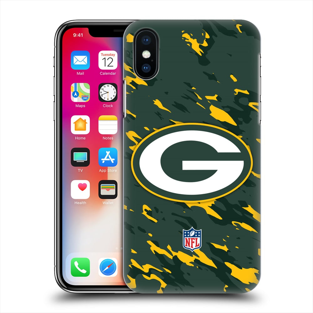 GREEN BAY PACKERS（NFL） グリーンベイパッカーズ - Camou ハード case / Apple iPhoneケース 【公式 / オフィシャル】