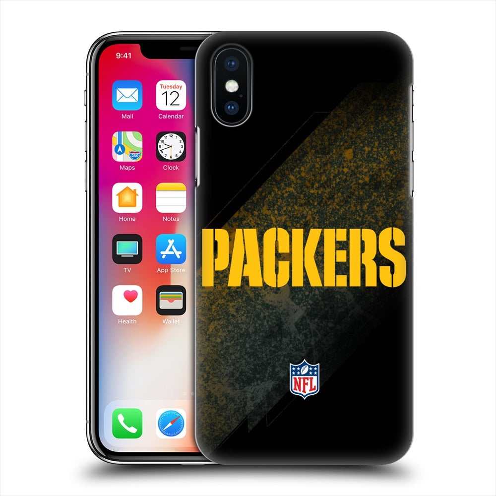 GREEN BAY PACKERS（NFL） グリーンベイパッカーズ - Blur ハード case / Apple iPhoneケース 【公式 / オフィシャル】