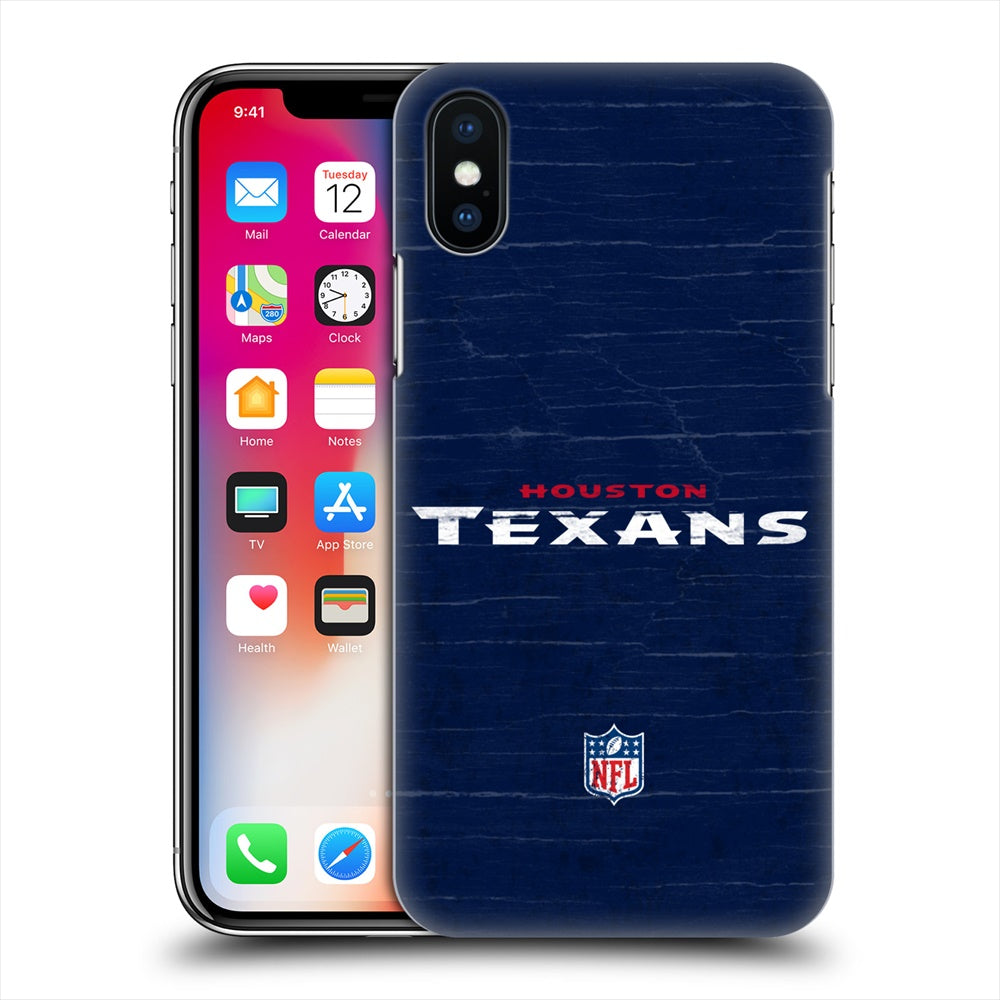 HOUSTON TEXANS（NFL） ヒューストンテキサンズ - Distressed ハード case / Apple iPhoneケース 【公式 / オフィシャル】